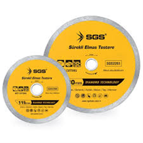 SGS SÜREKLİ ELMAS TESTERE 115MM